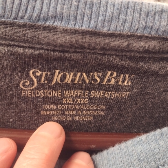 Men's St. Johns Bay long sleeve top size XXL - Picture 5 of 8